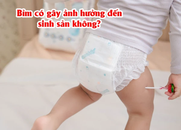 Bé trai dùng bỉm có thể vô sinh: bác sỹ nói gì?