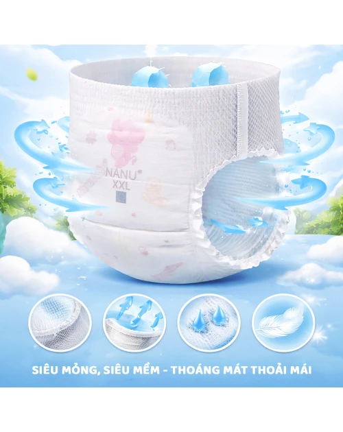 Tã quần trẻ em NANU Gold
